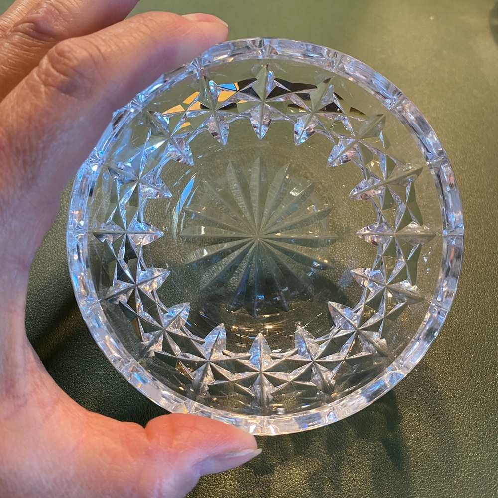 Vintage Signed Waterford 4” bowl